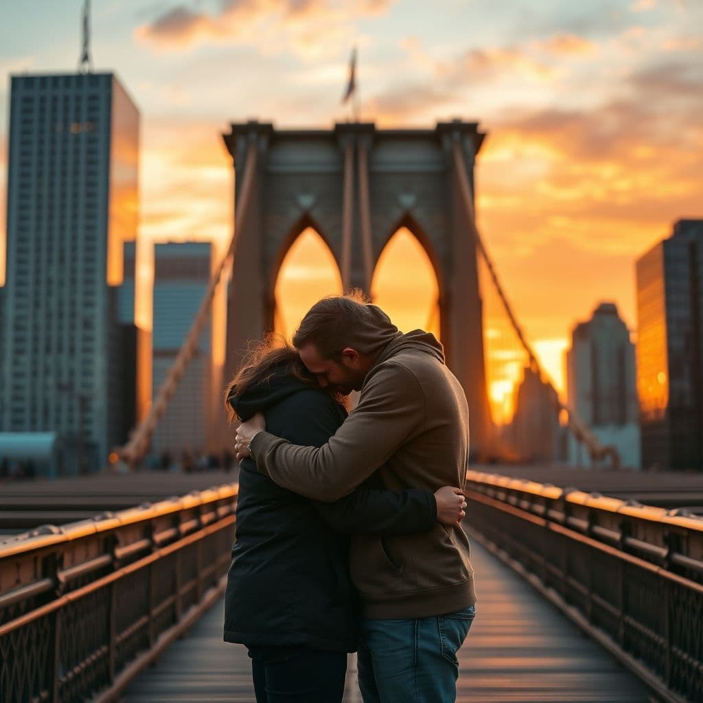 Persona abrazando a otra en un gesto de consuelo y comprensión mutua.