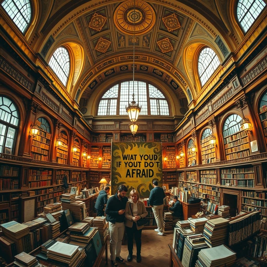 Estantería llena de libros de autoayuda, destacando el de Borja Vilaseca.