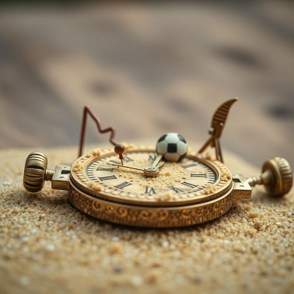 Reloj de arena simbolizando el paso del tiempo y nuestras prioridades