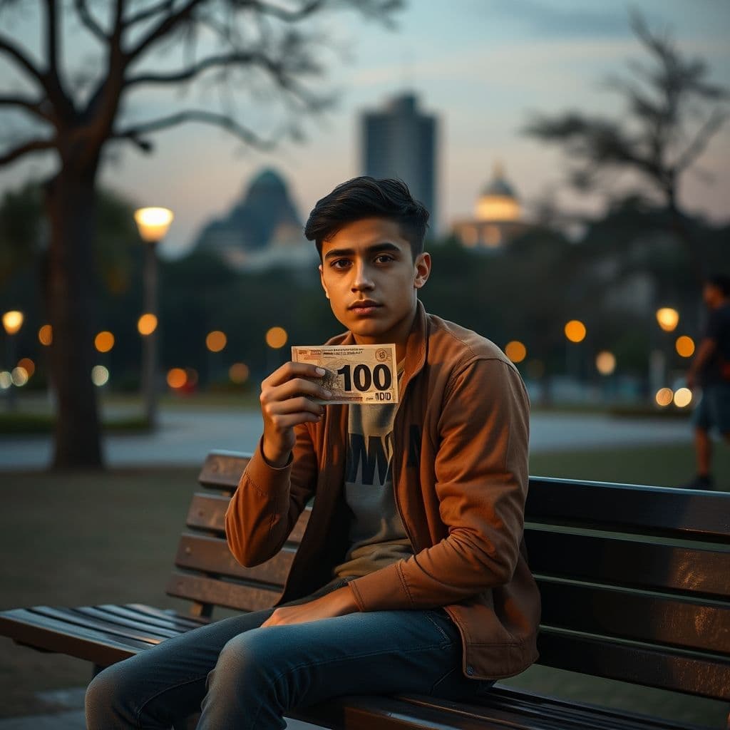Hombre reflexionando sobre una relación donde prevaleció el dinero sobre el amor