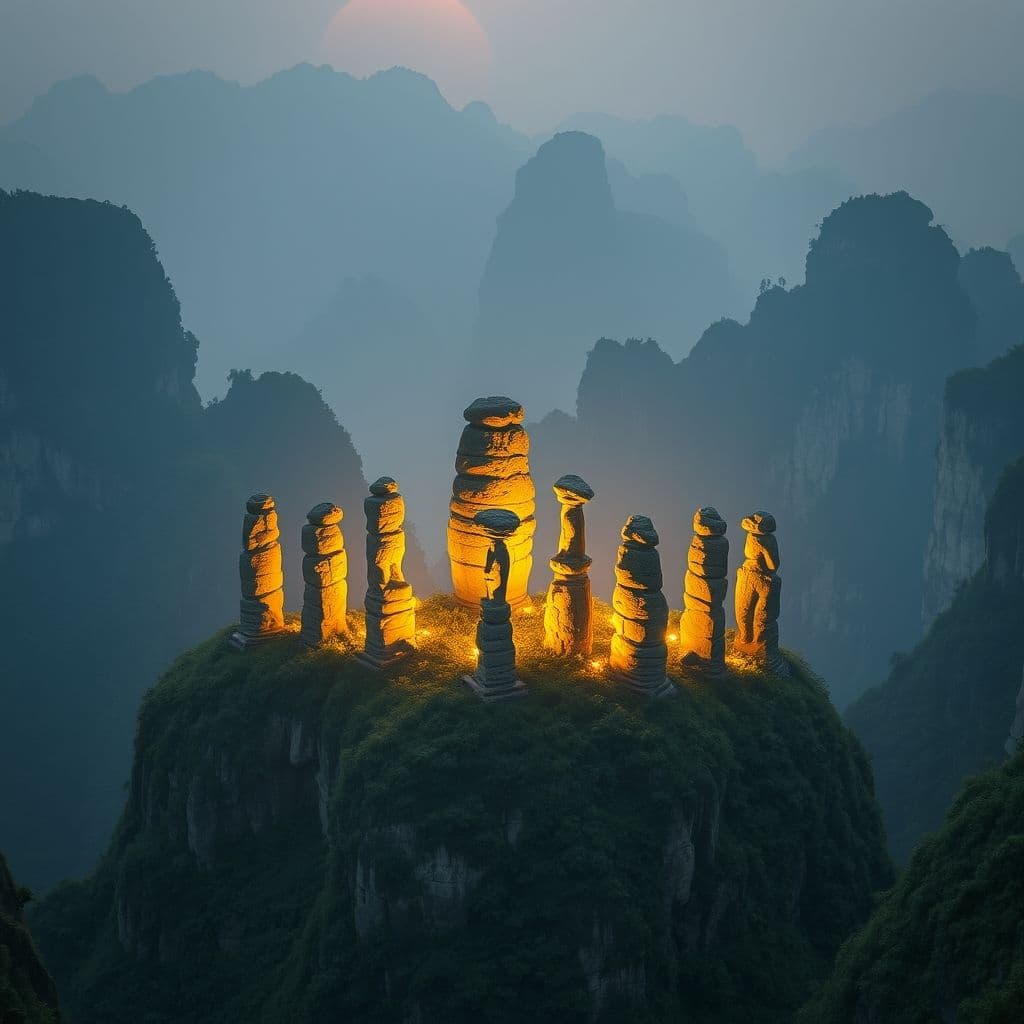 Ilustración conceptual de los 8 pilares de la mentalidad invicta representados como columnas que sostienen una corona de éxito