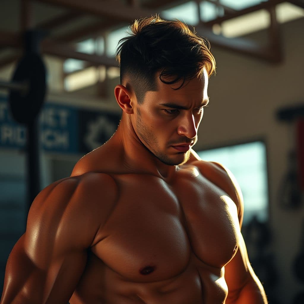 Atleta rompiendo límites mentales durante entrenamiento intenso