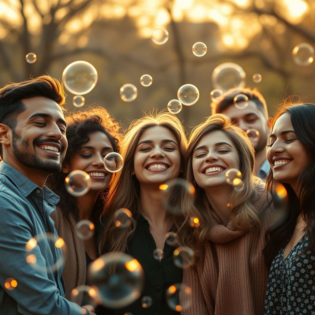 Persona visualizando metas positivas después de decir 'Alto'.