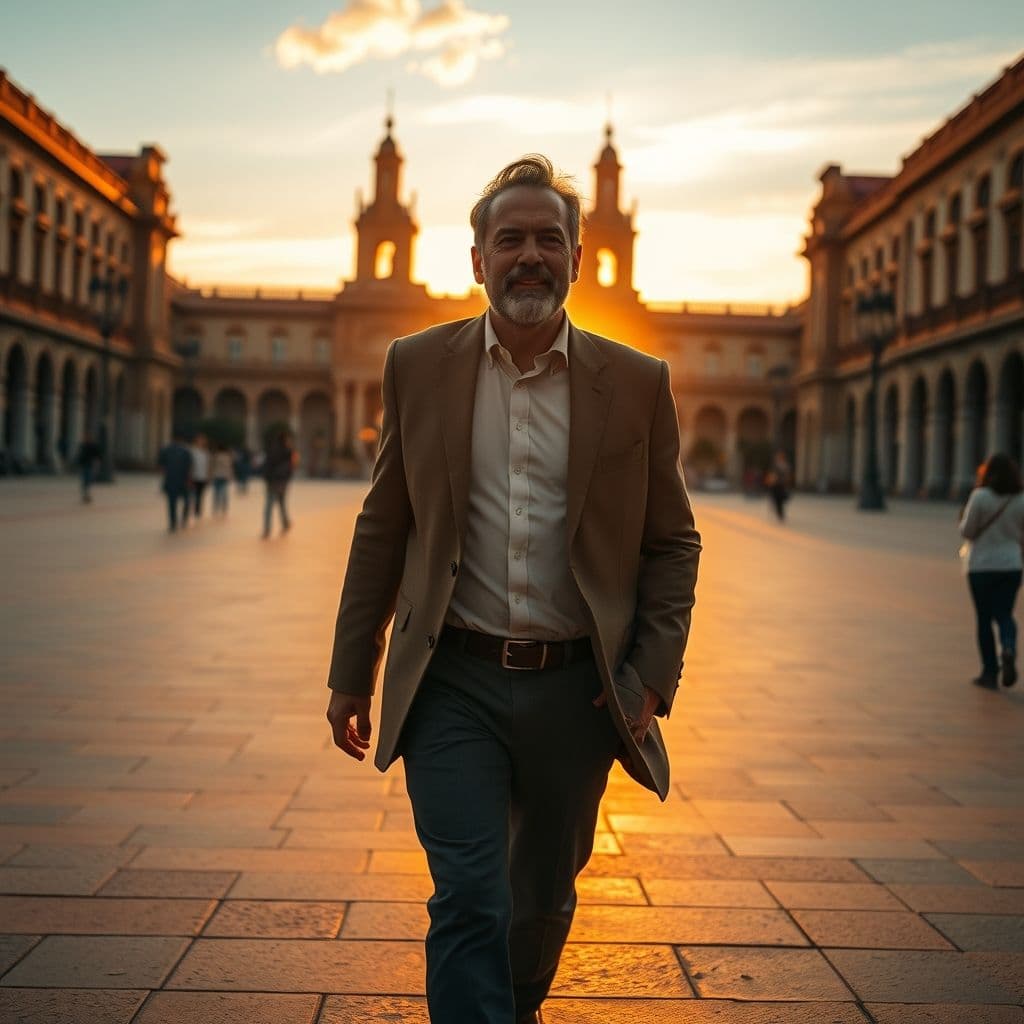 Persona alejándose con dignidad de una situación tóxica